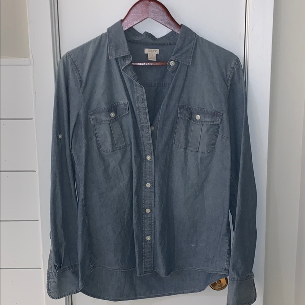 JCrew Chambray Buttondown